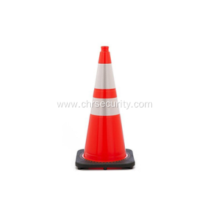 28" Orange Traffic Cones w/ 4"& 6" 3M Reflective Collars